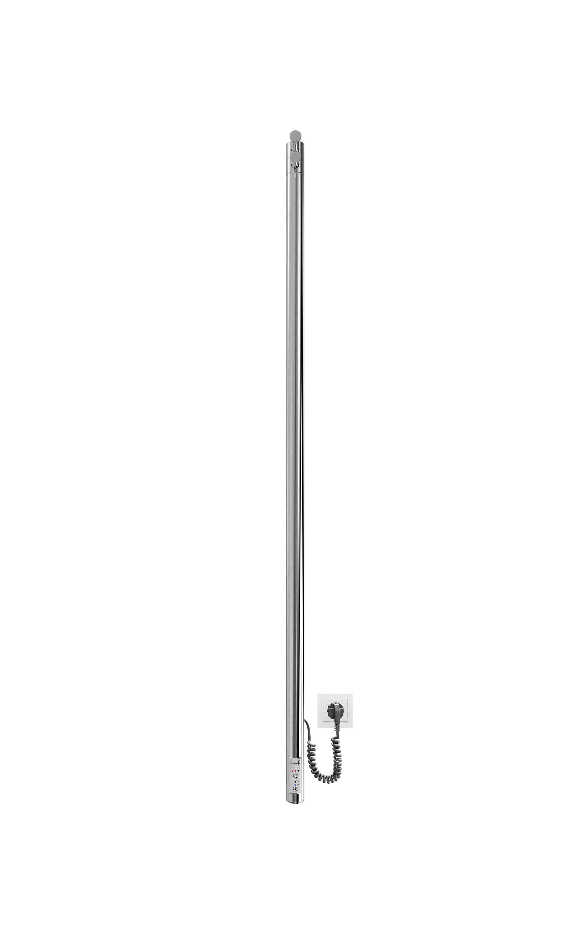 Електрична рушникосушарка Рей-І 1100х30/130 TR (стара констр., фіксатор) (Золото лайт сатин) — Фото 3 з 4