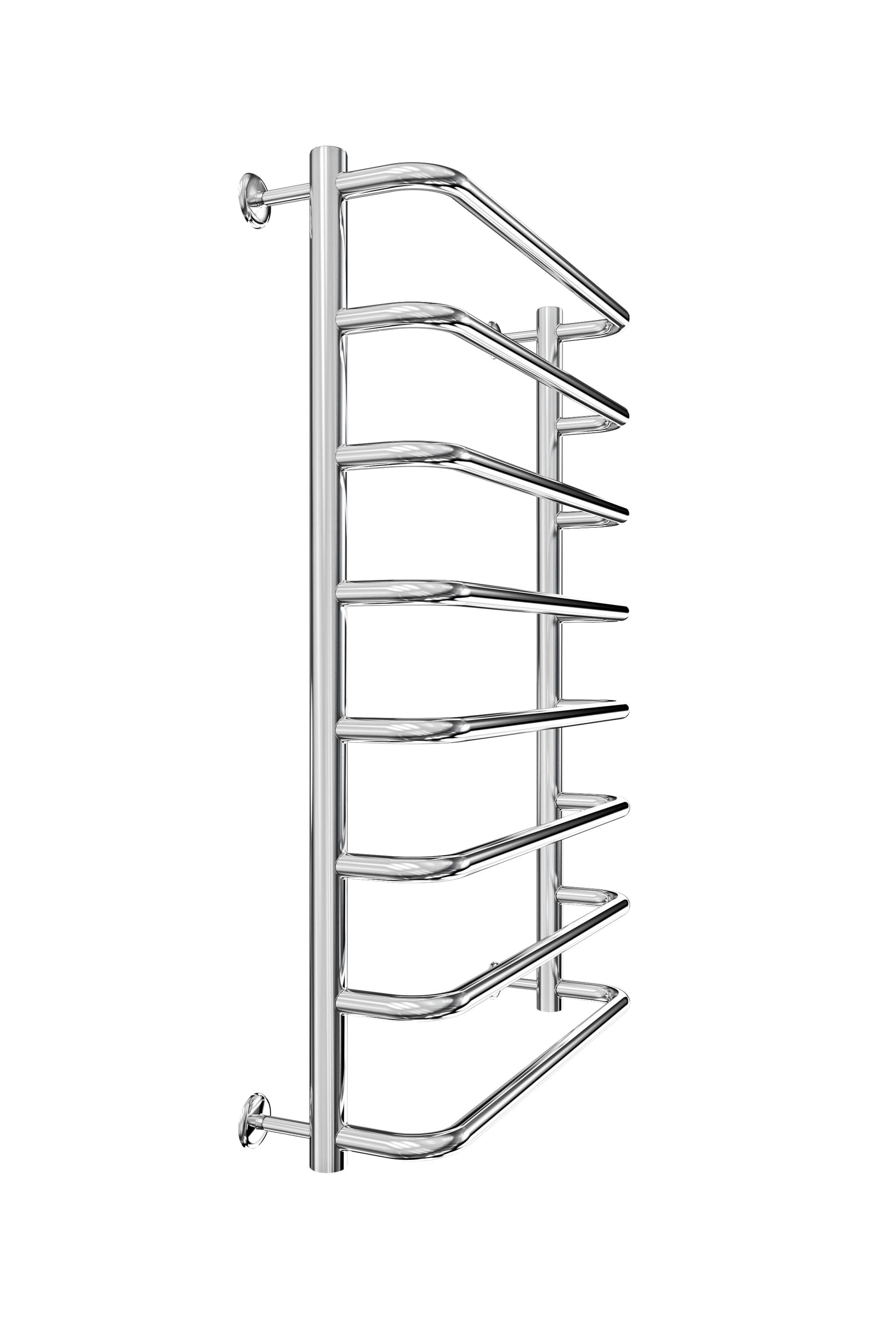 Водяна рушникосушарка Inox Стандарт 770х430/400 (Білий глянець) — Фото 3 з 4