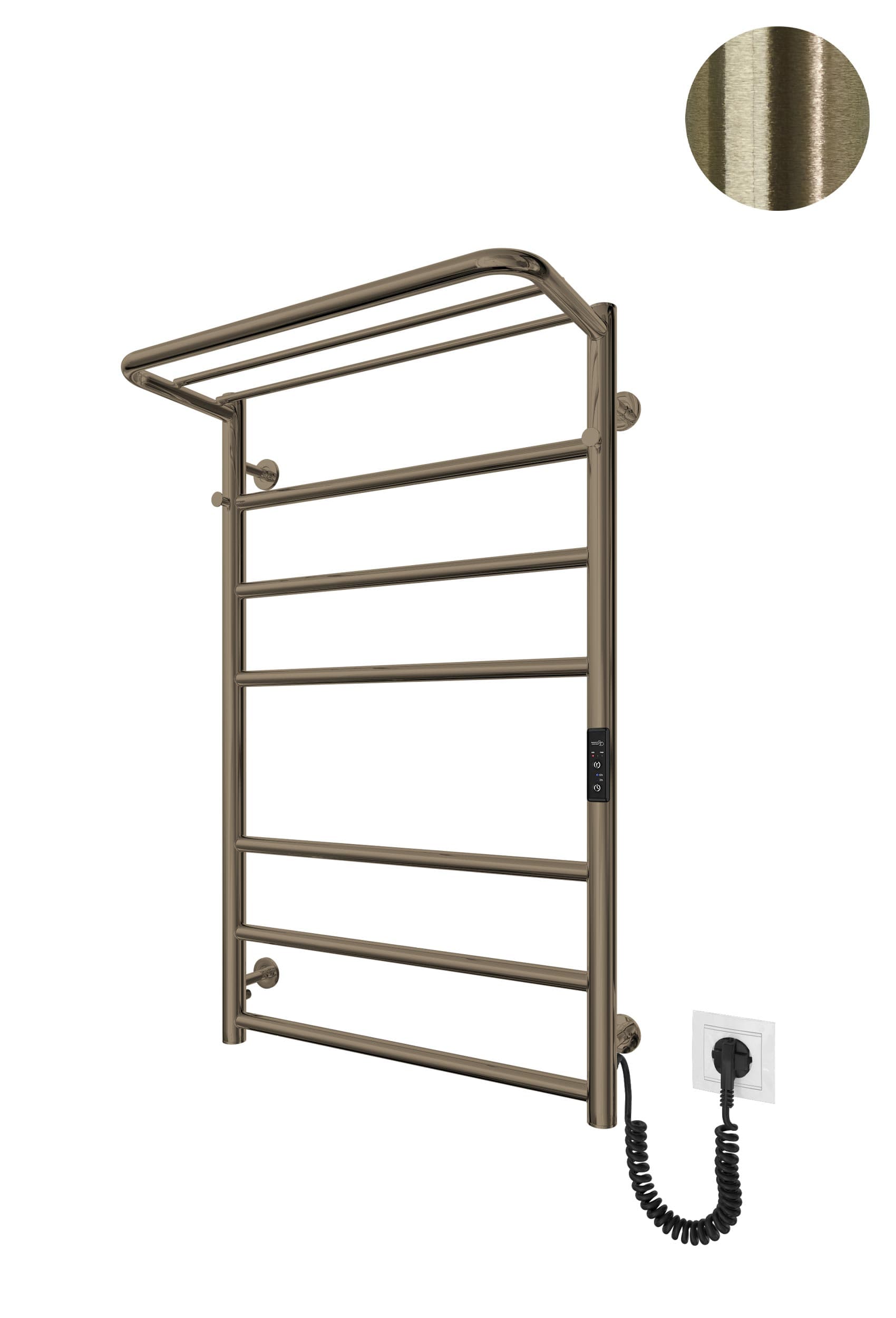 Електрична рушникосушарка Home-I 770х530/240 TR K (Бронза) — Фото 2 з 2