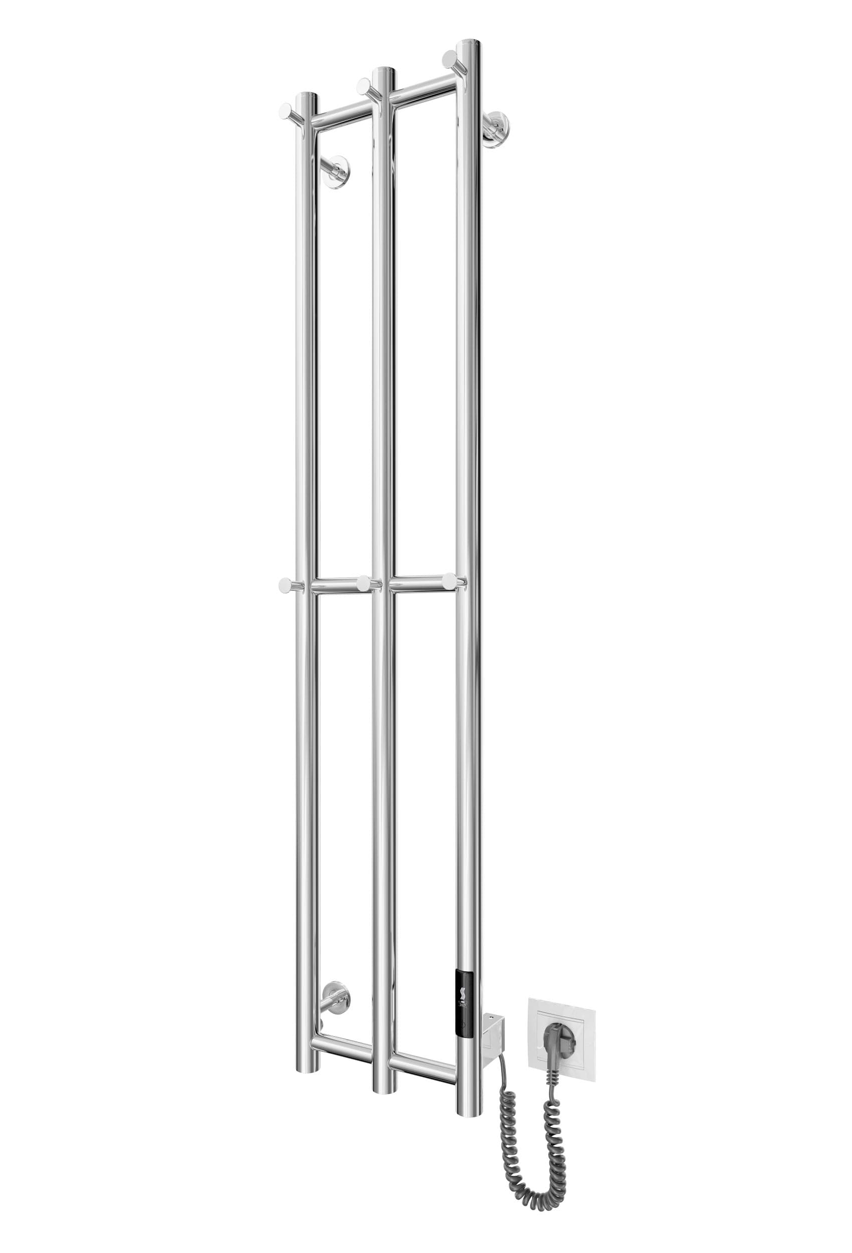 Електрична рушникосушарка e-INOX Соле 1170х250 TR 2.0 K (Чорний мат)
