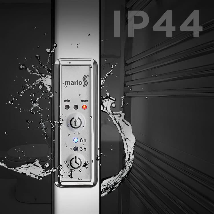 Чувствуйте себя уверенно с защитой IP44