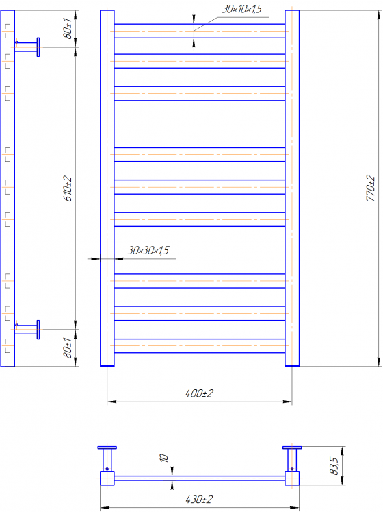 INOX Чикаго 770х430/400 preview