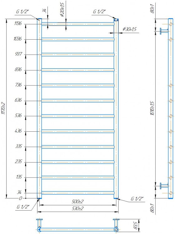 INOX Флэт 1170х530/500 preview