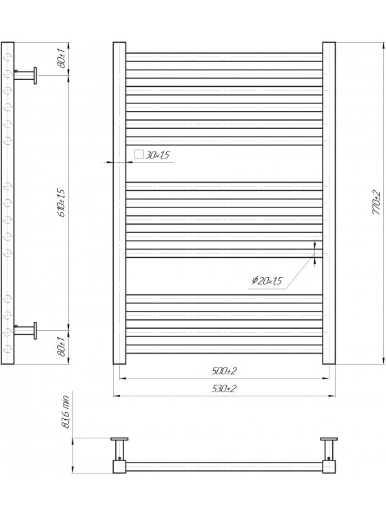 INOX Гера 770х530/500 preview