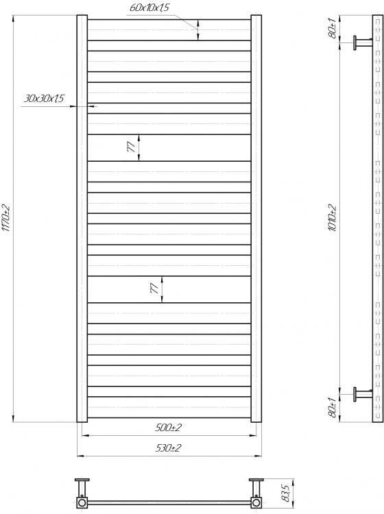 INOX Санти 1170х530/500 preview