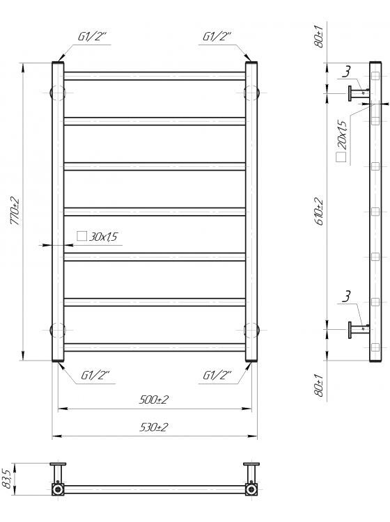 INOX Токио 770х530/500 preview