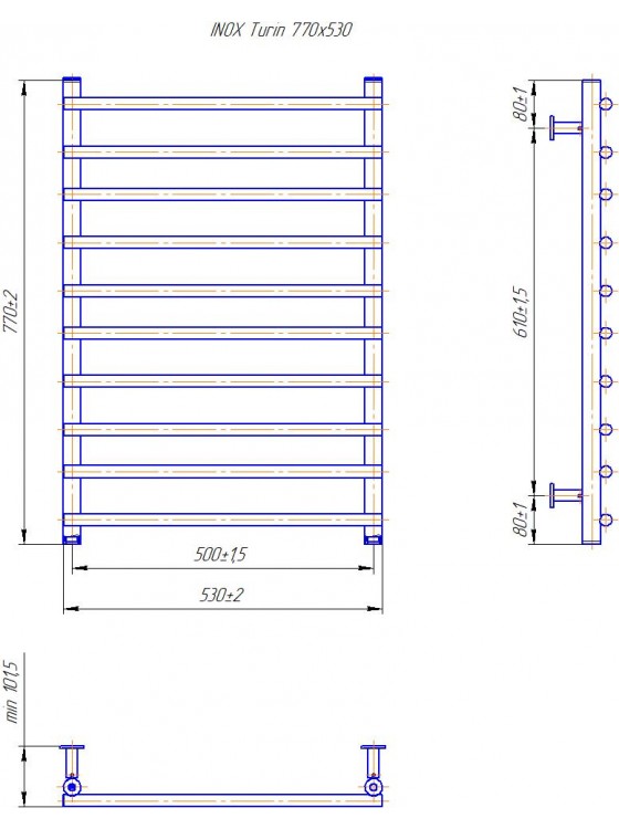 INOX Турин 770х530/500 preview