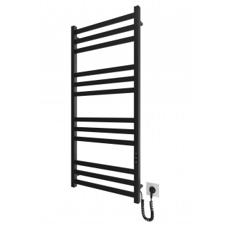 Электрический полотенцесушитель Чикаго-I 1170х530/80 TR K черный мат