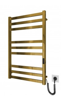 Електрична рушникосушарка Чикаго-І  800х500/80 TR K золото сатин