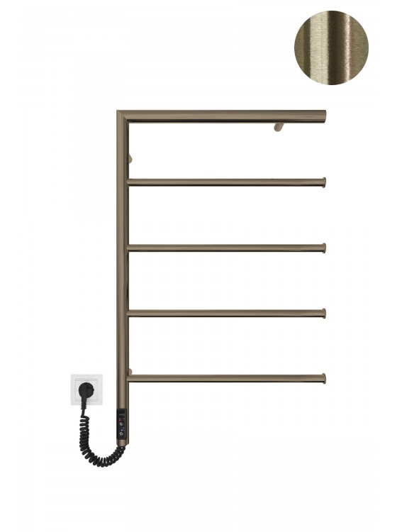 Електрична рушникосушарка Romeo-І 770х530/80 ТR лівий бронза preview