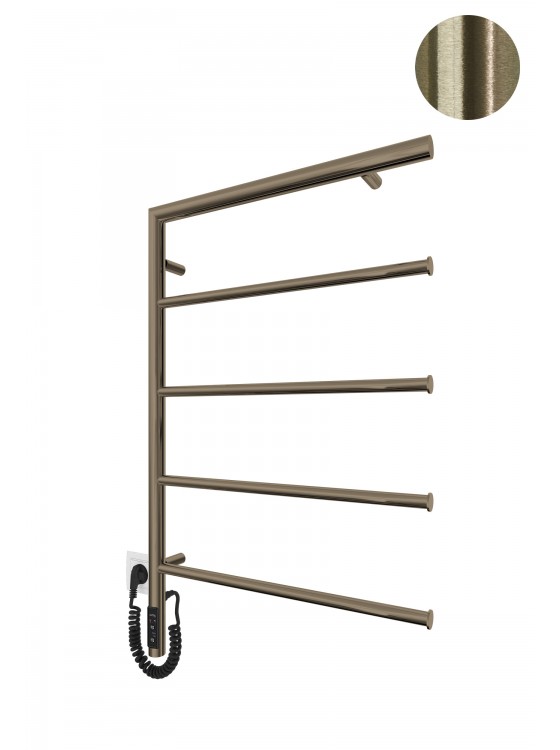 Електрична рушникосушарка Romeo-І 770х530/80 ТR лівий бронза preview