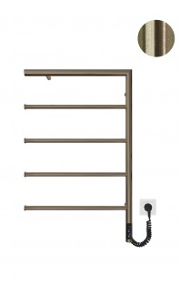 Електрична рушникосушарка Romeo-І 770х530/80 ТR лівий золото сатин