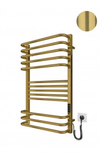 Електрична рушникосушарка Гера-Люкс-I 800х500/170 TR К золото сатин