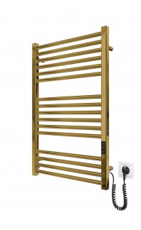 Електрична рушникосушарка Гера-I 800х500/80 TR К золото сатин