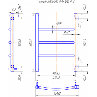 Класік 600х450/500 Б/П 1 Класік 600х450/500 Б/П 1
