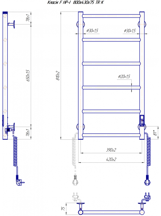 Класік F НР-I  800х430/75 TR K preview