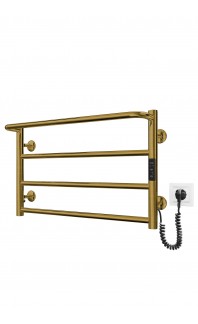 Електрична рушникосушарка Люкс Сіті-І  400х630/150 TR К золото сатин