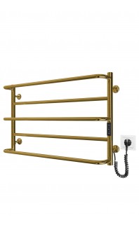 Електрична рушникосушарка Люкс Сіті-І  500х830/150 TR К золото сатин