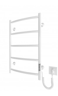 Електрична рушникосушарка Класік  НР-I 650х430/75 TR К білий мат