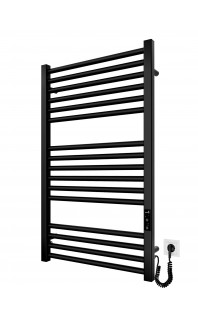 Електрична рушникосушарка Гера-I 800х500/80 TR К чорний мат