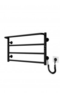 Електрична рушникосушарка Люкс Сіті-І  400х630/150 TR К чорний мат