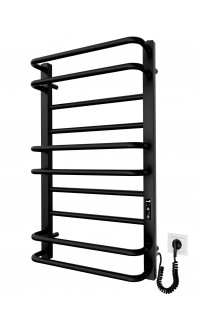 Електрична рушникосушарка Преміум Люкс-I  800х500/170 TR К чорний мат