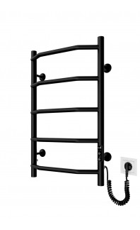 Електрична рушникосушарка Трапеція НР-І  650х430/110 TR К чорний мат