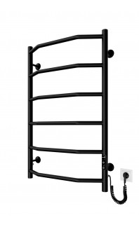 Електрична рушникосушарка Трапеція НР-І  800х530/110 TR К чорний мат