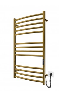 Електрична рушникосушарка Фенікс-I 830х500/100 TR К золото сатин