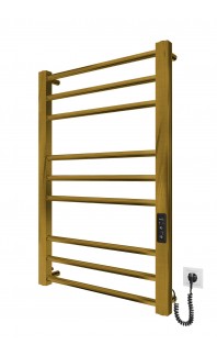 Електрична рушникосушарка Преміум Класік-I  800х500/80 TR К золото сатин