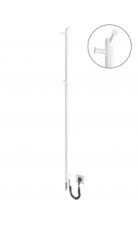 Електрична рушникосушарка Рей 1500х30/130 таймер з регулятором TR білий мат