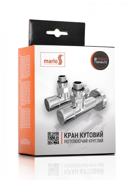 Кран угловой удлиненный, G1/2″ комплект preview