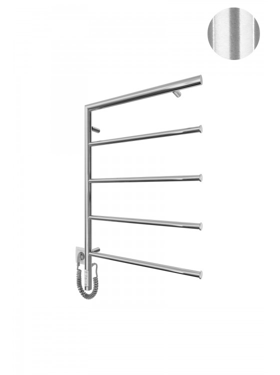 Електрична рушникосушарка Romeo-І 770х530/80 ТR лівий покриття сатин preview