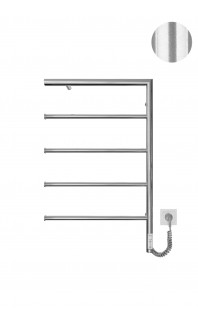 Електрична рушникосушарка Romeo-І 770х530/80 ТR лівий чорний мат