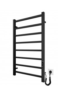 Електрична рушникосушарка Токіо-I  800х500/80 TR К чорний мат