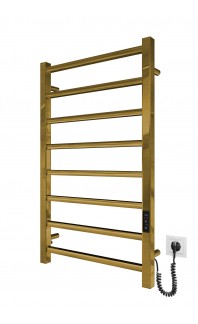 Електрична рушникосушарка Токіо-I  800х500/80 TR К золото сатин