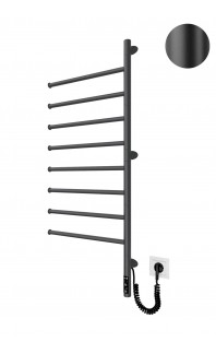 Електрична рушникосушарка Веєр-I 1000х445/55 електр. TR чорний мат