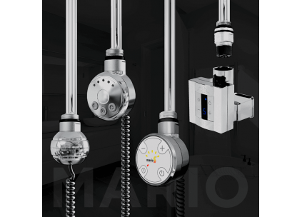 Типи нагрівальних елементів Mario для водяної рушникосушарки