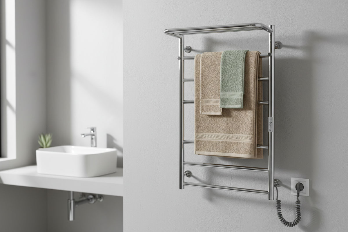 Скільки електроенергії споживає рушникосушка