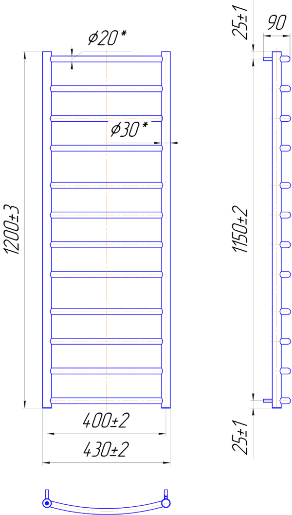 Класік 1200x430/400 - Зображення 4