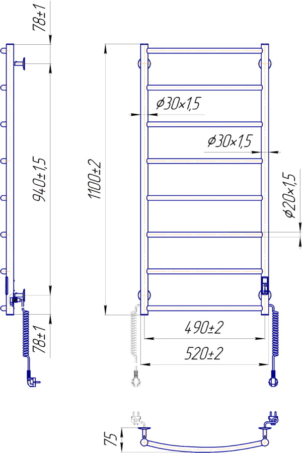 Класік-I 1090х530 TR K таймер-регулятор - Зображення 4