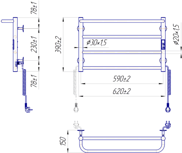 Люкс Сіті-I 400х630 TR K таймер-регулятор - Зображення 5