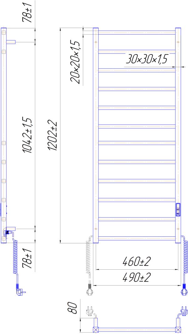 Токіо-I 1200х500 TR K таймер-регулятор - Зображення 4