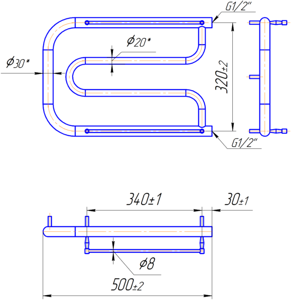 Фокстрот  350х500/320