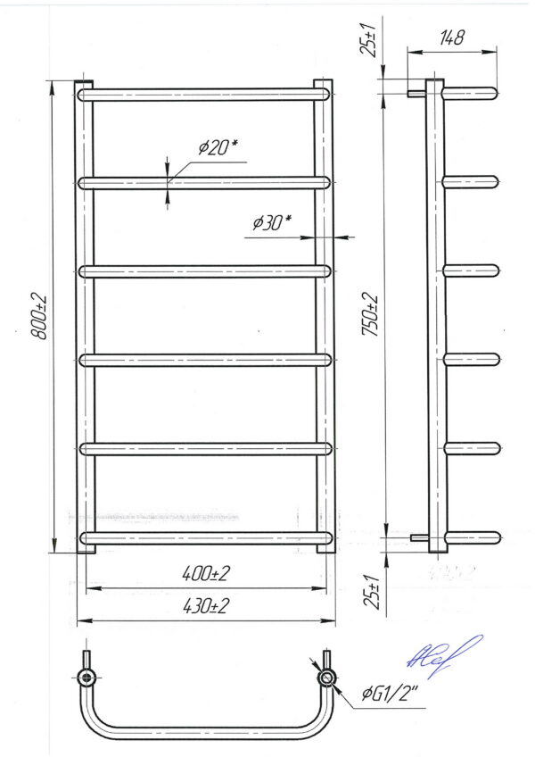 Стандарт НР  800х430/400 - Зображення 2